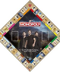 Supernatural Monopoly Game Featuring Winchester Brothers for Ages 16+ 2