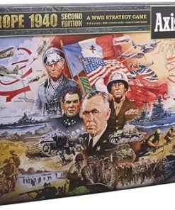 Axis & Allies Europe 1940 Second Edition Strategy Board Game for 2-6 Players