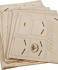 Lords of Waterdeep Game Organizer – Wooden Storage Box for Tabletop Games 2