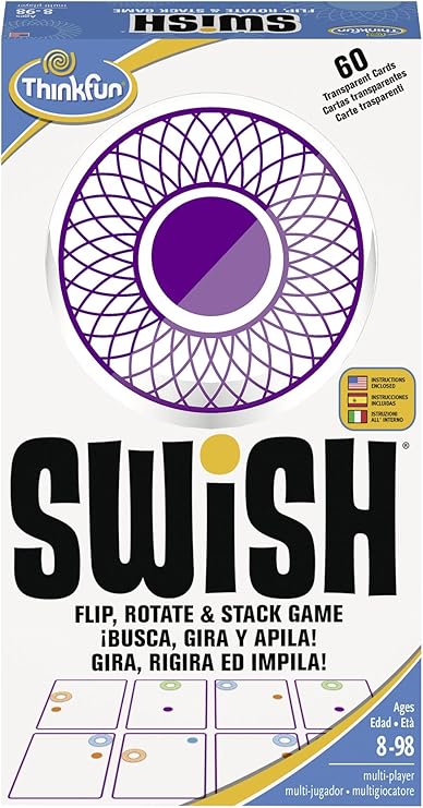 Swish Game of Skill by Ravensburger – Think Fun 76328 Swish Game of Skill by Ravensburger - Think Fun 76328