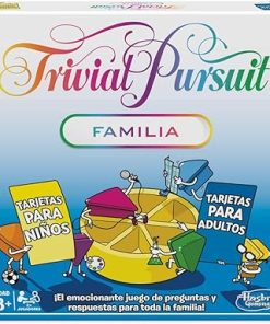 Trivial Pursuit Spanish Edition Hasbro Gaming Board Game E1921105 2