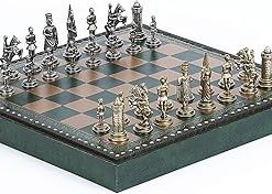 Bello Games Camila Chessmen and Marcello Cabinet Board from Italy 2