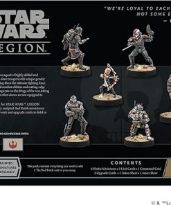 Star Wars Legion Bad Batch Expansion Clone Force 99 Miniatures Pack 2