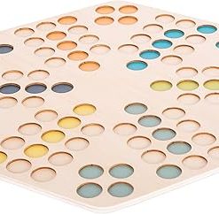 Ludo Board Game for 6 Players Large Wooden Family Fun Age 4 and Up 2