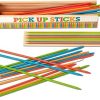 Melissa and Doug Wooden Pick Up Sticks Tabletop Game with 41 Pieces