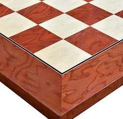Handmade 22″ Spanish Veneer Chess Board for Kids and Adults 2