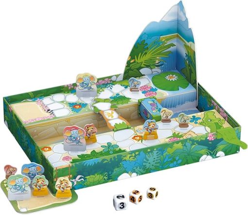Tactic Jungle Adventurers Board Game with Multi-Colour Elements - Image 2