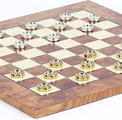 Bello Games Collezioni – Agostino Checkers Board & Bella Valentina Checkers from Italy 2
