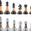 Bello Games Bella Valentina 24K Gold Silver Plated Checkers from Italy 4