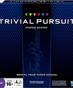 Trivial Pursuit Master Edition Trivia Game for Adults and Teens