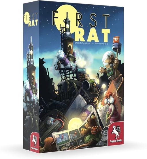 Pegasus Spiele First Rat Board Game USA Edition Review and Details