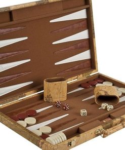 New York United Nations 18 Inch Backgammon Set for Fun Gameplay