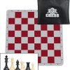 Elegant 18 Inch Lucite Backgammon Set with Magnetic Closure and Chips 4