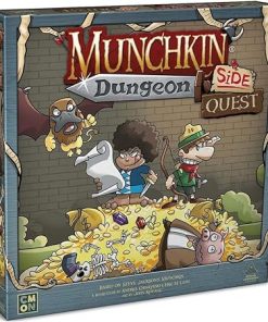 CMON Munchkin Dungeon Side Quest Expansion for Epic Strategy Adventures