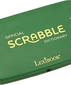 Lexibook Scrabble Dictionary 276000 Words Collins Green Red SCF-328AEN 2