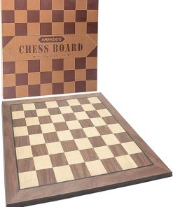 15-inch Wooden Chess Board Professional Staunton Tournament Gift Package