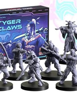 Cyberpunk Red Tyger Claws Starter Miniatures by Monster Fight Club