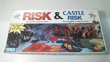 Castle Risk and Risk Board Game Two Games in One Castle Risk and Risk Board Game Two Games in One