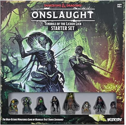 Dungeons and Dragons Onslaught Tendrils of the Lichen Lich Starter Set Dungeons and Dragons Onslaught Tendrils of the Lichen Lich Starter Set