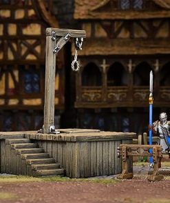 Mantic Games TerrainCrate Gallows and Stocks Retail Exclusive Set 2