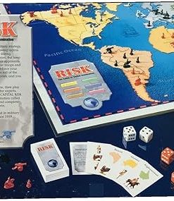 Risk Board Game 1998 Edition by Parker Brothers with Army Pieces 2