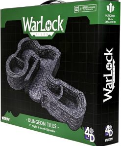 WizKids Warlock Tiles Expansion 1 Inch Dungeon Angles and Curves 2