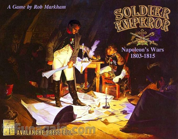 Rod Markham’s Soldier Emperor – Napoleon’s Wars 1803-1815 Boxed Game Rod Markham's Soldier Emperor - Napoleon's Wars 1803-1815 Boxed Game