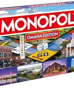 Omaha NE Monopoly Board Game for 2-6 Players Family Fun Night