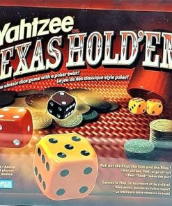 Hasbro Gaming Yahtzee Texas Hold’ Em 2