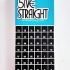 5ive Straight The Pegboard Strategy Game Released in 1968