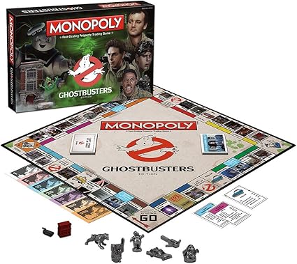 Ghostbusters Collector’s Edition Monopoly Board Game 2 Ghostbusters Collector's Edition Monopoly Board Game - Image 2