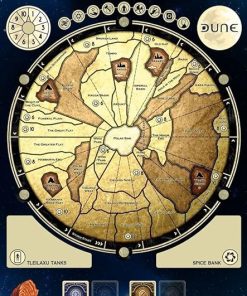 Gale Force Nine Dune Game Mat for Enhanced Gaming Experience