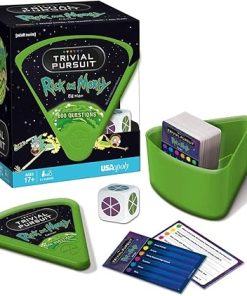 Trivial Pursuit Rick and Morty Quick Play Version Official Game 2
