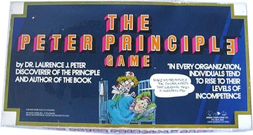 The Peter Principle Game Released in 1979 Fun for All Ages
