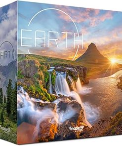 Inside Up Games Earth Board Game for 1 to 5 Players – Play Solo or Teams