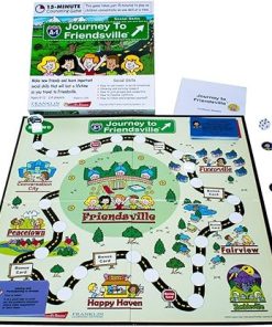 Friendsville Journey: A Quick 15-Minute Counseling Game Experience