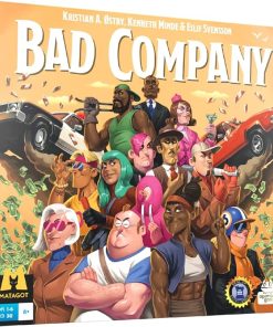 Bad Company Board Game | Gang Heist Strategy Game for Family Fun