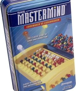 Mastermind Strategy Game for Two Players in Convenient Storage Tin