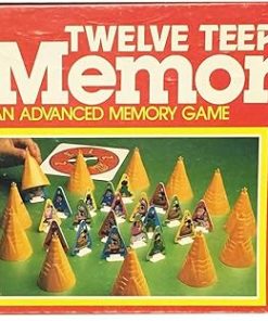 Twelve Teepees Fun Memory Game for All Ages
