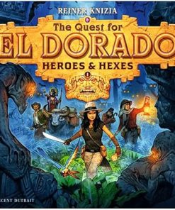 Meeple Quest for El Dorado Heroes and Hexes Expansion Board Game