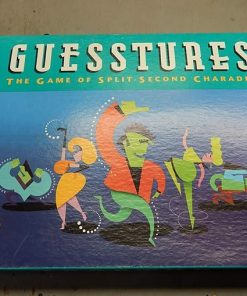 Guesstures First Edition – Fun Split-Second Charades Game for All