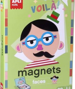 Apli14561 Magnet Faces Game for Fun Learning and Creativity