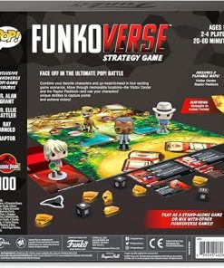 Funkoverse Jurassic Park 100 Board Game 2 to 4 Players Multicolour 2