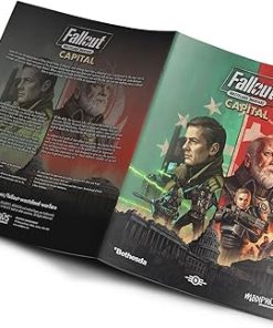 Fallout Wasteland Warfare Capital Rules Expansion RPG Book and New Cards 2