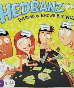 Spin Master Hedbanz Game for Adults Fun Family Party Activity