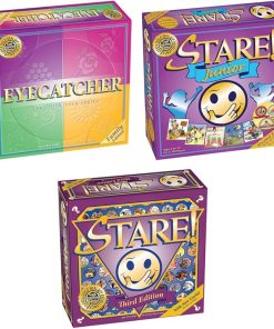 Triple Play Visual Board Game Bundle for Family Game Night Fun