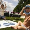 Giant Checkers and Tic Tac Toe by Ledge Lounger for Outdoor Fun