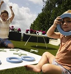 Giant Checkers and Tic Tac Toe by Ledge Lounger for Outdoor Fun