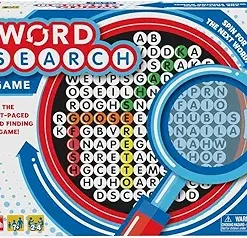 Multiplayer WordSearch Game for Family Fun Ages 8 and Up 1-4 Players