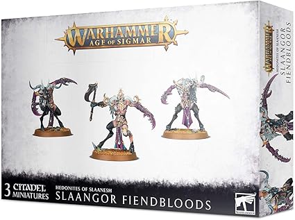 Age of Sigmar Hedonites Slaangor Fiendbloods by Games Workshop Age of Sigmar Hedonites Slaangor Fiendbloods by Games Workshop
